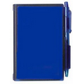 Note Pad & Pen - Translucent Blue Cover